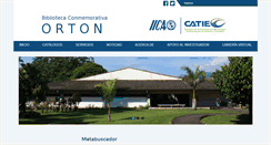 Desktop Screenshot of biblioteca.catie.ac.cr